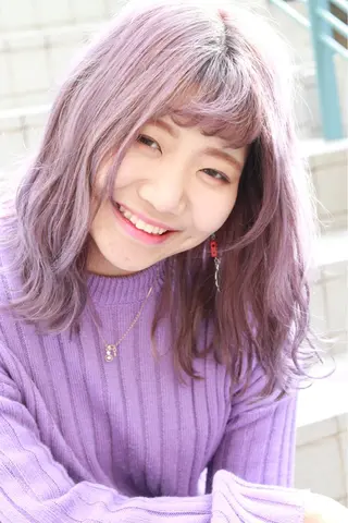 セミロング 杉若 利彦のヘアスタイル