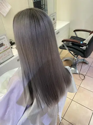 ロング 髪質改善 SHEER. 大阪梅田所属・髪質改善/ 梅田中崎町/宮里のヘアスタイル