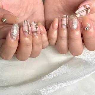 ネイル joie ange rinna上本町のネイルデザイン