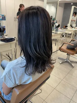 セミロング 髪質改善/ボブ/韓国 レイヤー💫あらいのヘアスタイル