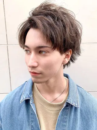 ショート メンズ 【代表】 高瀬慎也/縮毛矯正のヘアスタイル