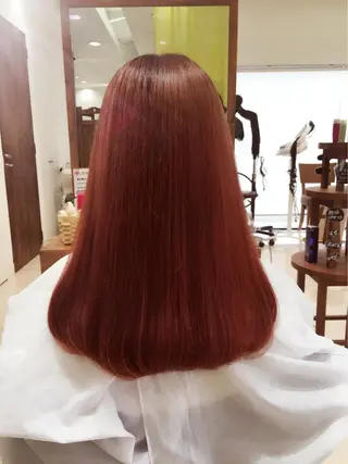 ショート ミディアム セミロング ロング カラー ハピネスフィール所属・江藤 菜緒里のヘアスタイル