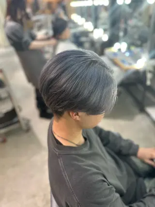 ショート カラー メンズ 溜 一太のヘアスタイル