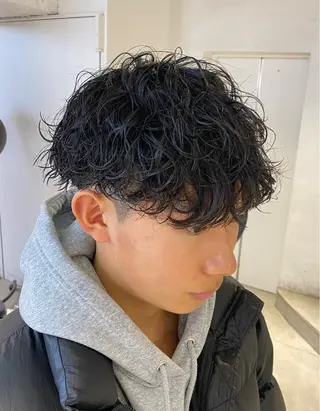 パーマ メンズ 新宿【メンズパーマ】 塩澤太一のヘアスタイル