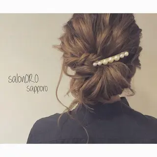 ヘアアレンジ toiro by lien hair atelier所属・池田 真由美のヘアスタイル