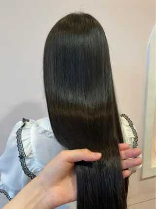 ロング カラー パーマ ヘアアレンジ 🌸HONOKA🌸 【グレージュ】のヘアスタイル