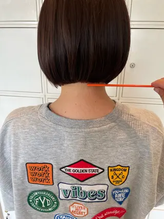 ミディアム カラー 鶴岡で縮毛矯正なら お任せ！ハヤシナオミのヘアスタイル