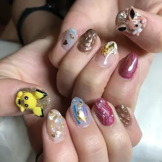 ネイル maggienail所属・Maggie Nagisaのネイルデザイン