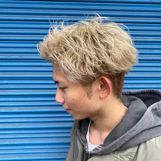 カラー メンズ RINA🦋 【韓国風/艶髪】のヘアスタイル