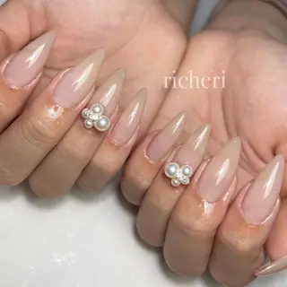 ミディアム ネイル richeri beautyのネイルデザイン