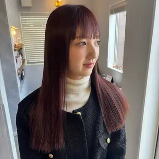 カラー Matsubara asuka  ☪︎のヘアスタイル
