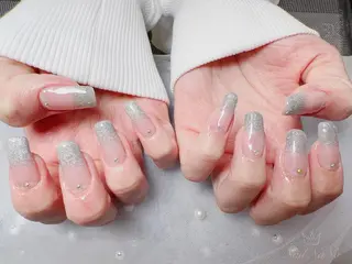 セミロング カラー ネイル Nail NaNaのネイルデザイン