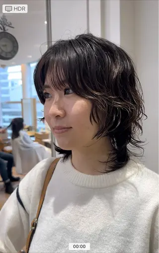 ショート パーマ ❤️パーマ美容師✂︎ 井口美緒のヘアスタイル