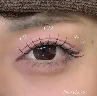 マツエク・マツパ Daisy Lash 星の眉毛・アイブロウイメージ