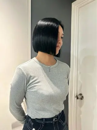 ショート えり 堀江/ボブ /透明感/レイヤーのヘアスタイル