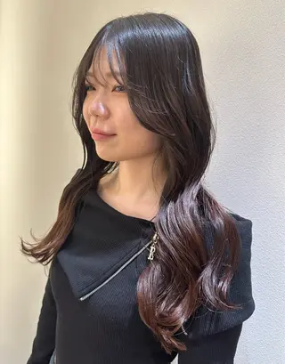 ロング 骨格診断/似合わせ カットあさみななこのヘアスタイル