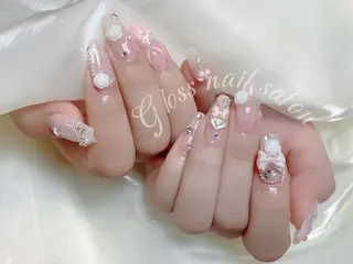 ネイル Gloss nail 💅yuna✨のネイルデザイン