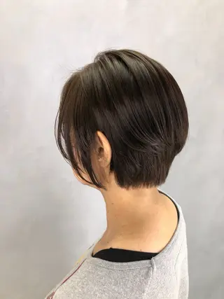 ショート 田村講幸 ALBUMアカデミーのヘアスタイル