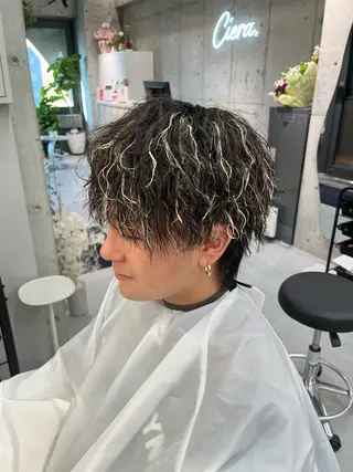 メンズ 西岡 あつみ/ 堀江美容室のヘアスタイル