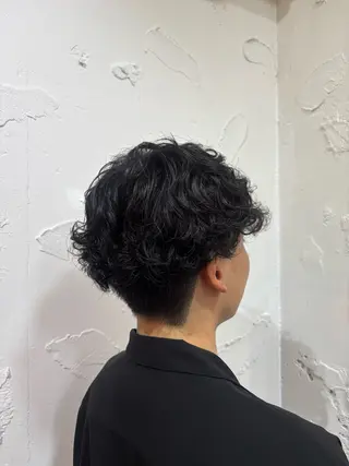 ショート パーマ メンズ 髙木 雅子のヘアスタイル