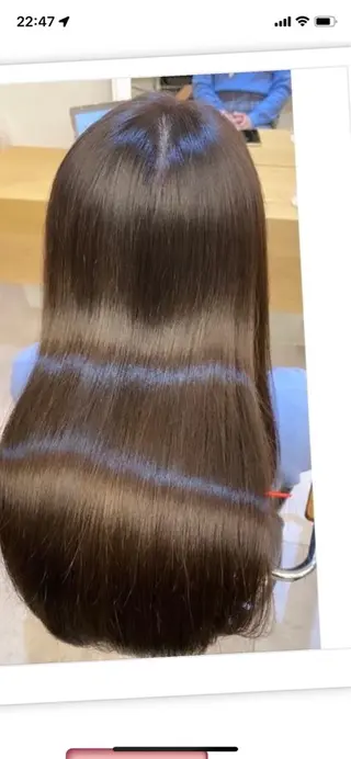 ロング 髪質改善 スペシャリストのヘアスタイル