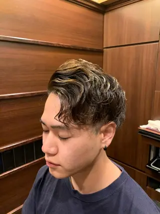 ショート メンズ ヒロ銀座 バーバーショップ神楽坂所属・ひらお あおとのヘアスタイル