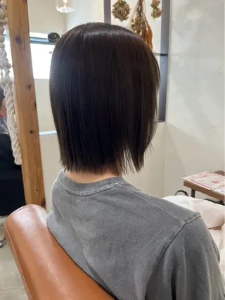ミディアム nico 山田のヘアスタイル
