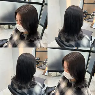ミディアム カラー 🤍透明感/韓国風 🤍サクラギヒトミのヘアスタイル
