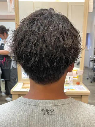 ショート パーマ メンズ メンズパーマ🌀/ 中村郁未のヘアスタイル