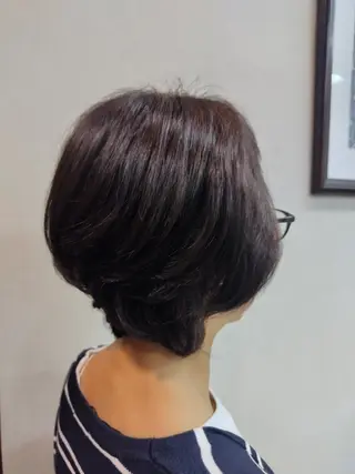 ショート 若山 佳代のヘアスタイル