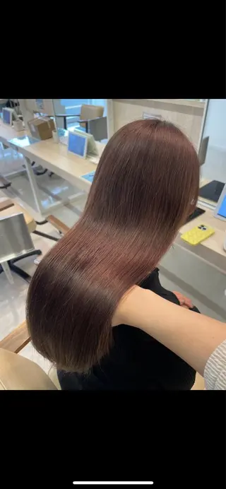 ロング かずや🍀/髪質改善 /艶髪カラー/眉毛のヘアスタイル