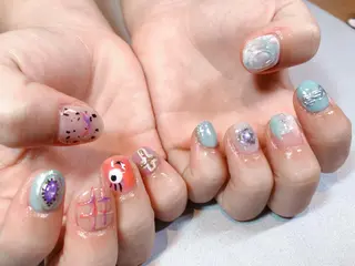 ネイル iiloo aromaworksのネイルデザイン