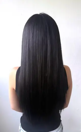 ロング カラー 和田 ののかのヘアスタイル