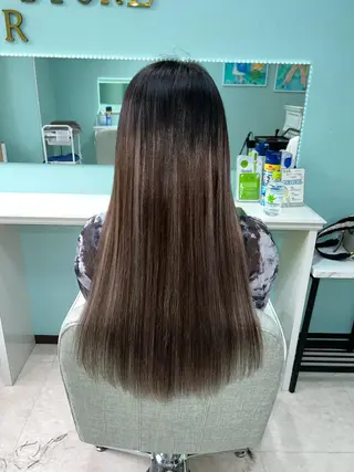 ロング eye エクステ専門店Rのヘアスタイル