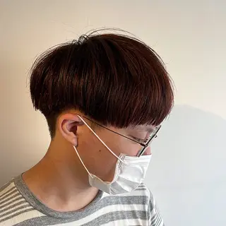 カラー メンズ 安川 麻里菜のヘアスタイル