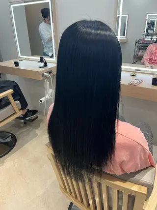 ロング カラー little×esta所属・髪質改善/艶カラー /小池潤也のヘアスタイル