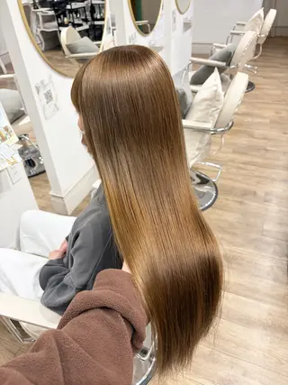 ロング mio♡ベージュ特化 🎀透明感カラーのヘアスタイル