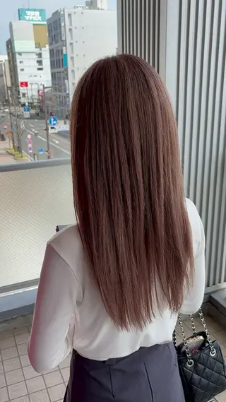 ロング カラー 永井大樹✨ 透明感カラー✨のヘアスタイル