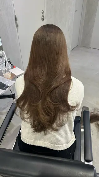 ロング 本場韓国ヘア特化 아이비/Aibiのヘアスタイル