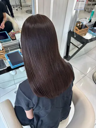 ロング ABE SYOKAのヘアスタイル