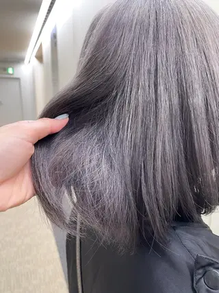 ミディアム コトネ🫧 韓国風レイヤーカットのヘアスタイル