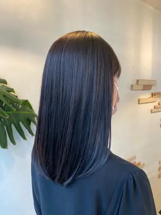 ミディアム パーマ 統括マネージャー/ 髪のドクター/前原悟のヘアスタイル