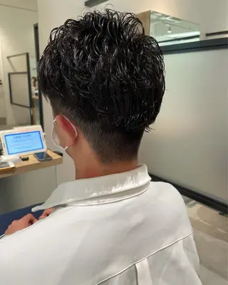 パーマ メンズ パーマ/ボブ/レイ ヤー💫SUZUKAのヘアスタイル