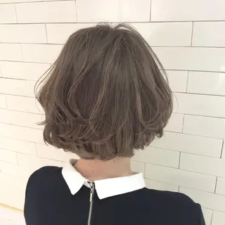 ショート カラー レイヤーカット× 髪質改善たもりのヘアスタイル