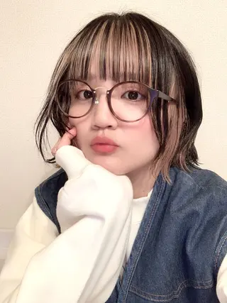 ショート カラー 韓国ヘア/艶カラー /田中悠佑のヘアスタイル