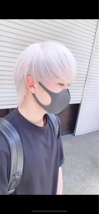 ショート カラー メンズ Via officialのヘアスタイル