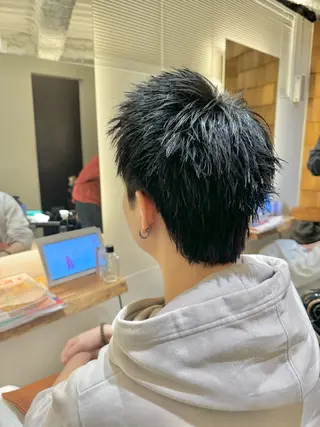ショート メンズ 銀座骨格診断似合わせ 美容師中島年紀のヘアスタイル