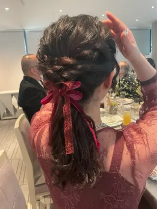 ヘアアレンジ 豊中駅2分 lilyのヘアスタイル