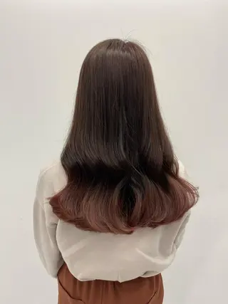 ロング カラー レイヤー/ハイトーン 🧸SENAのヘアスタイル