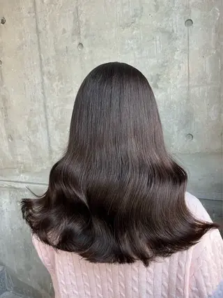 ロング カラー 表参道/透明感カラー /暗髪/ジュキヤのヘアスタイル